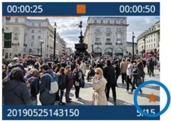 PHILIPS VideoTracer DVT3120 - Marquage des fichiers importants - 1