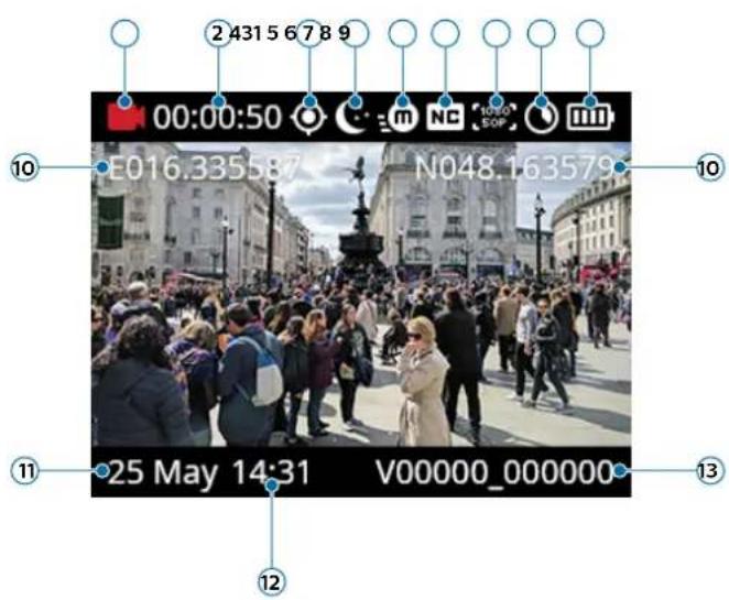 PHILIPS VideoTracer DVT3120 - Écran d'enregistrement - 1