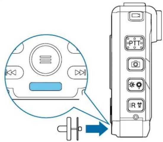 PHILIPS VideoTracer DVT3120 - Installation de la broche - 1