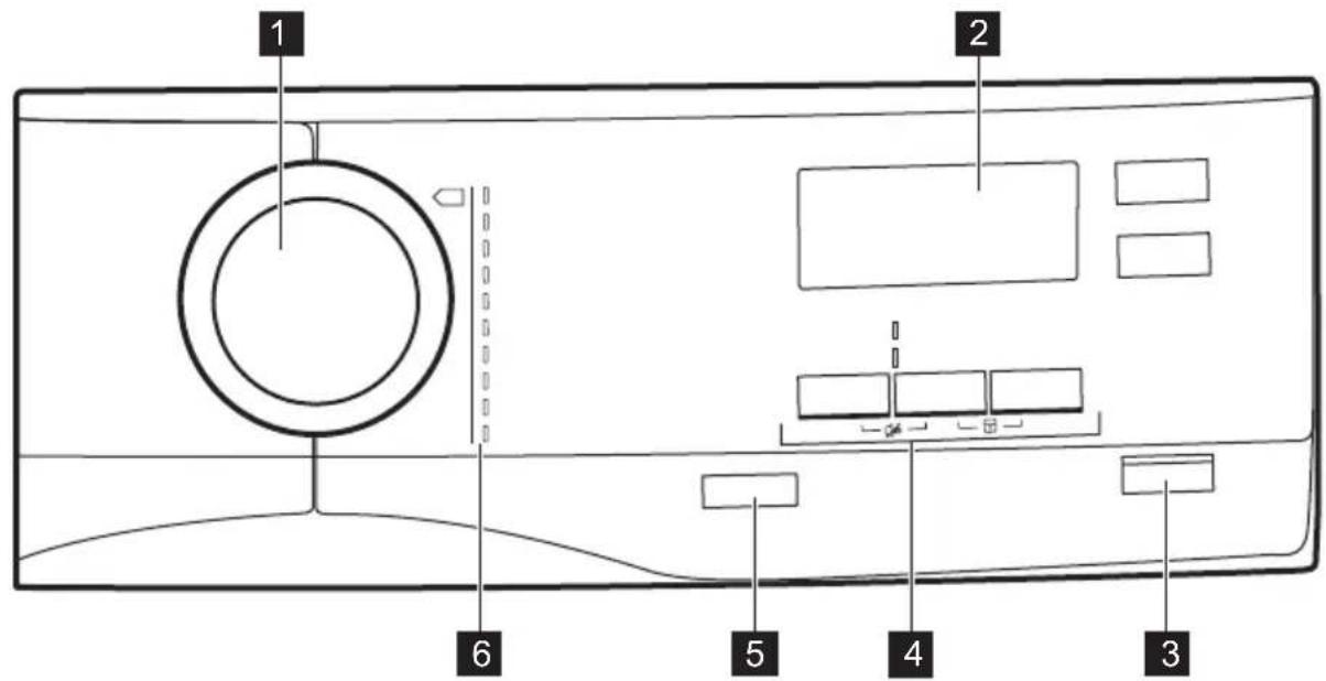 AEG T7DSE83B - BANDEAU DE COMMANDE - 1