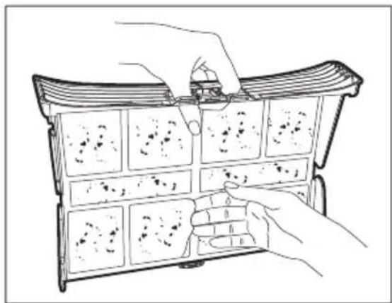 AEG T6DBG72P - Nettoyage du filtre - 3