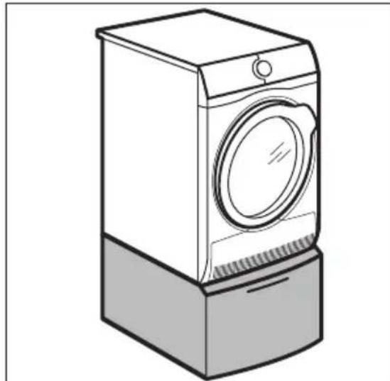 AEG T8DBK84P - Voetstuk met lade - 1