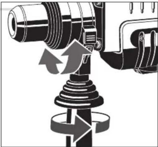 AEG PN 6000 S - Fonctionnement d'un marteau pneumatique rotatif - 13