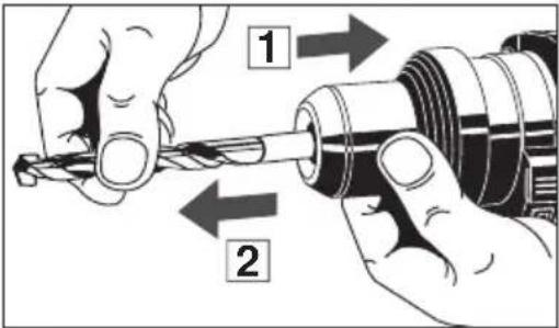 AEG PN 6000 S - Function of rotary pneumatic hammer - 3