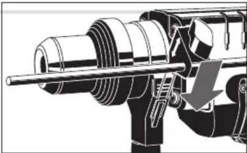 AEG PN 6000 S - Fonctionnement d'un marteau pneumatique rotatif - 11