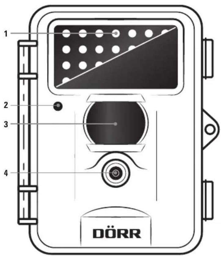 Dörr SnapShot Limited 8MP TFT - NOMENCLATURA - 1
