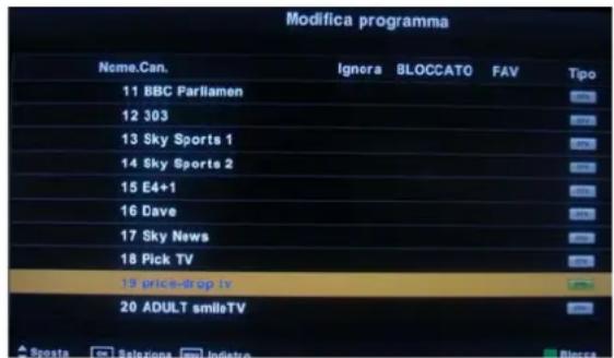 SEG Valencia - MODIFICA PROGRAMMA - 1