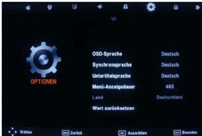 SEG Valencia - Menu OPTIONEN - 1
