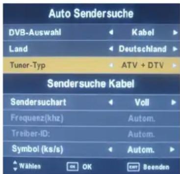 SEG Valencia - Automatische Sendersuche - 1