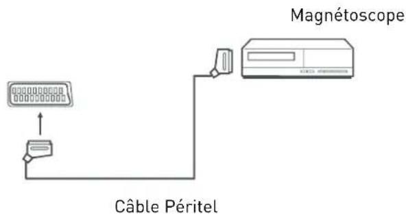Magnétoscope Câble Péritel