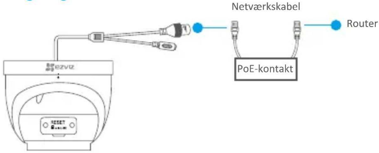 EZVIZ C4W - Tænd kameraet - 2