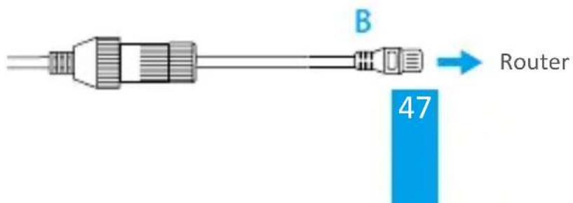 EZVIZ C4W - De vochtwerende accessoires monteren (optioneel) - 5
