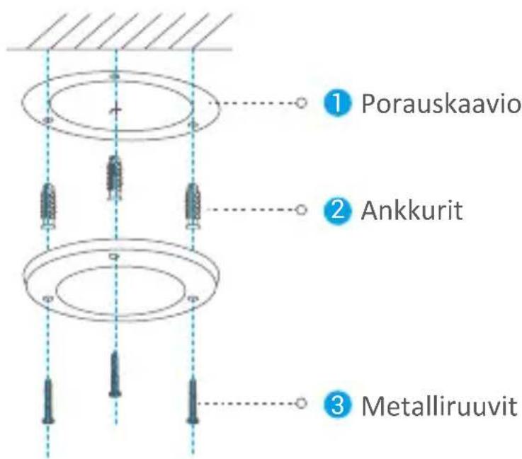 EZVIZ C4W - Asenna pohja - 1