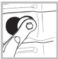 INDESIT WIXXL 126 (EU) - Remove the transit fixings - 2