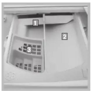 INDESIT WIXXL 126 (EU) - Contenedor de detergente - 1