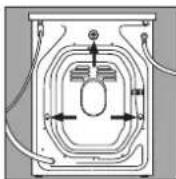 INDESIT W 104 T (CH) - Quand la lavelinge arrive - 1