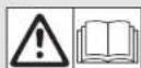 GARDENA EasyCut 45025 - Symbols on the product: - 1