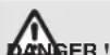 GARDENA EasyCut 45025 - DANGER! Risque de blessure! - 1