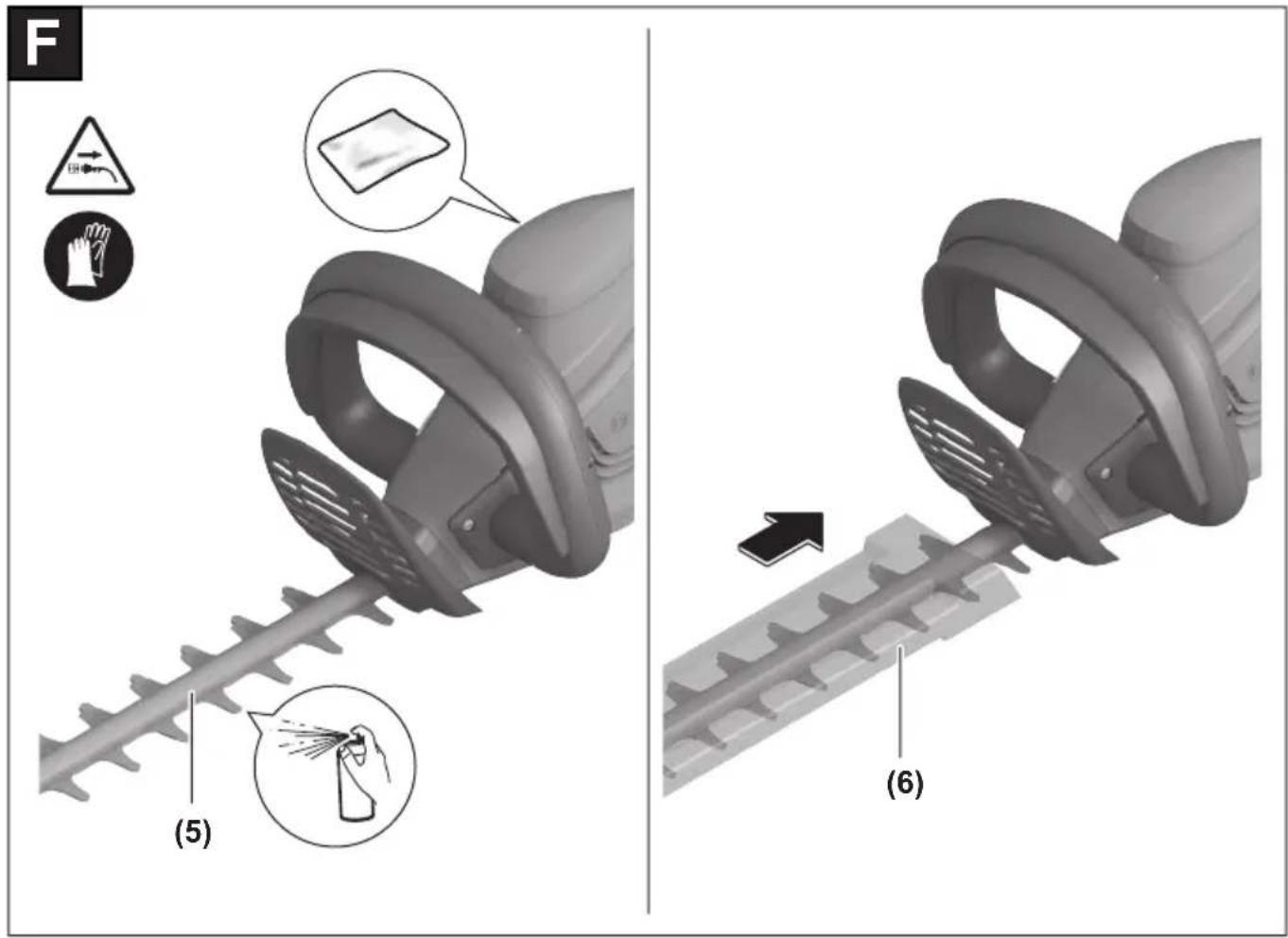 BOSCH AdvancedHedgeCut 70 - Šalinimas - 4