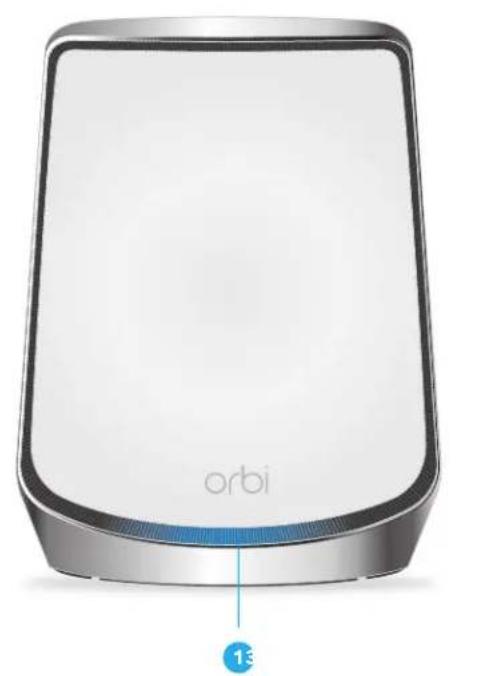 NETGEAR Orbi Wifi 6 RBS850 - Caracteristiques matérielles du satellite Orbi - 1