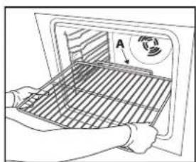 BAUKNECHT BLTM 9100 PT01 - INTRODUCTION DE GRILLES ET AUTRES ACCESSOIRES À L'INTÉRIEUR DU FOUR - 1