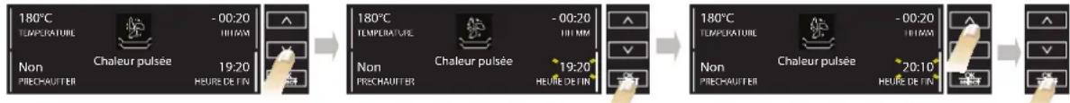 BAUKNECHT BLTM 9100 PT01 - RéGLAGE DE L'HEURE DE FIN DE CUISSON /DéPART RETARDE - 1
