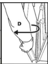 BAUKNECHT BLTM 9100 PT01 - Pour remonter la porte : - 4