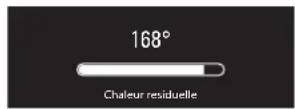 BAUKNECHT BLTM 9100 PT01 - INDICATION DE LA CHALEUR RÉSIDUELLÉ À L'INTÉRIEUR DU FOUR - 1