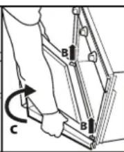 BAUKNECHT BLTM 9100 PT01 - Pour remonter la porte : - 3