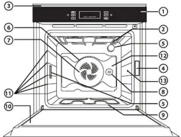 BAUKNECHT BLTM 9100 PT01 - POUR LE BRANCHEMENT ÉLECTRIQUE, CONSULTEZ LA PARTIE RELATIVE À L'INSTALLATION - 1
