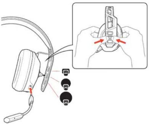 PLANTRONICS RIG 700HS - Anpassung - 1