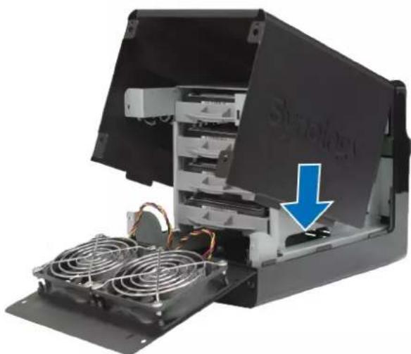 SYNOLOGY DiskStation DS420j - Installation des disques - 9