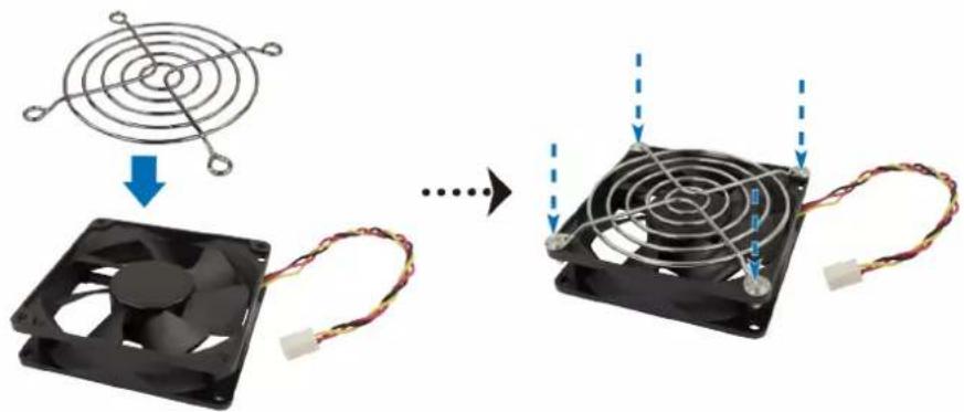SYNOLOGY DiskStation DS420j - Remplacement d'un ventilateur defaillant - 3