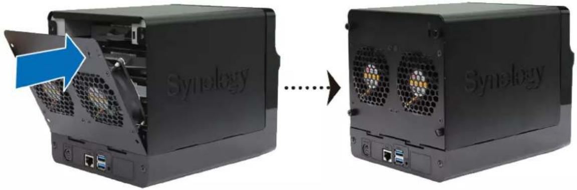 SYNOLOGY DiskStation DS420j - Installation des disques - 10