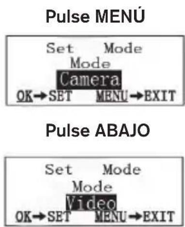 BUSHNELL NatureView HD Cam - Cambio ajustes por el menu CONFIGURACION (Setup) - 1