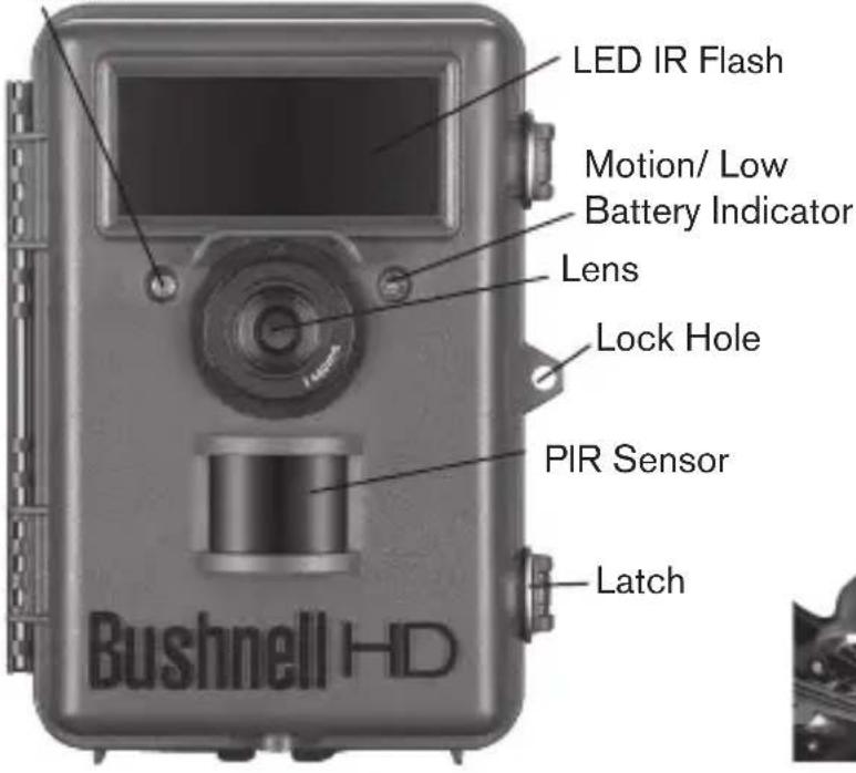 BUSHNELL NatureView HD Cam - PARTS AND CONTROLS - 1