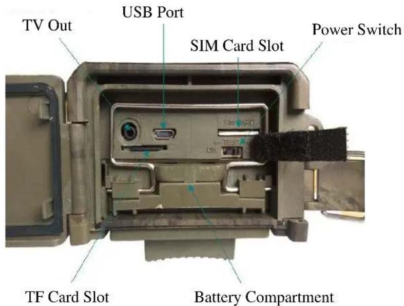 BRAUN BLACK300phone - Bottom View - 1