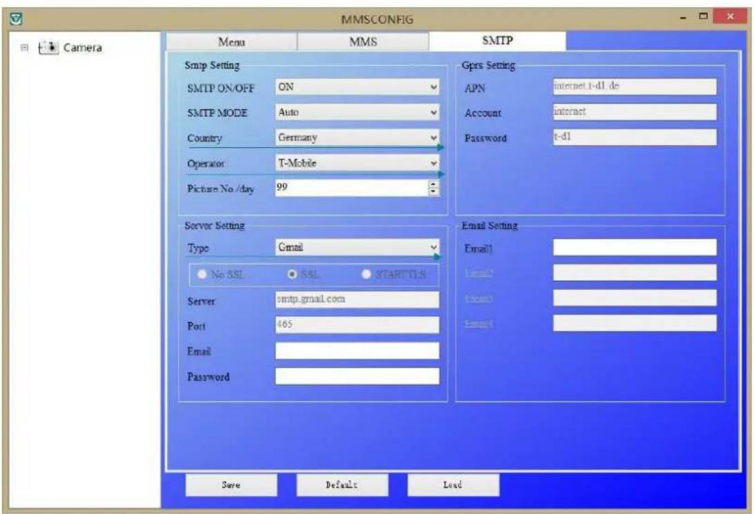 BRAUN BLACK300phone - Impostazione MMSCONFIG - 4