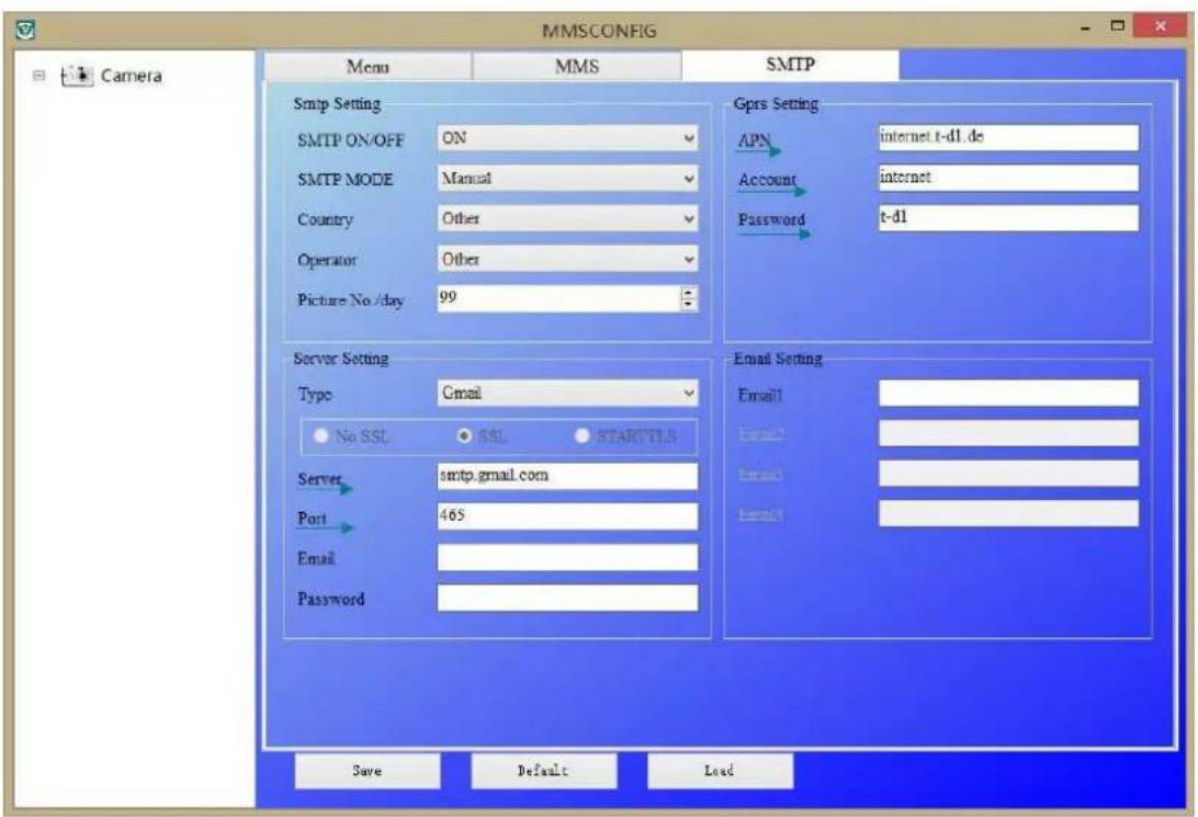 BRAUN BLACK300phone - Impostazione MMSCONFIG - 5