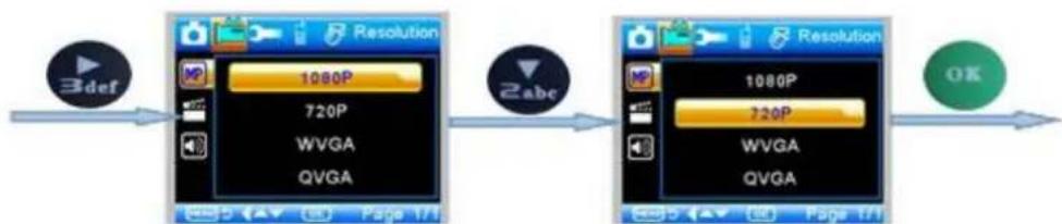 BRAUN BLACK300phone - Video Menu - 3