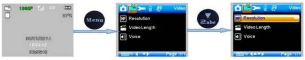 BRAUN BLACK300phone - Menu Video - 2