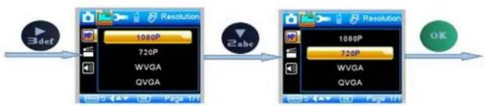 BRAUN BLACK300phone - Menu Video - 3