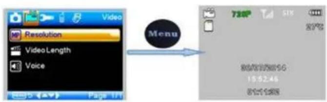 BRAUN BLACK300phone - Menu vidéo - 3