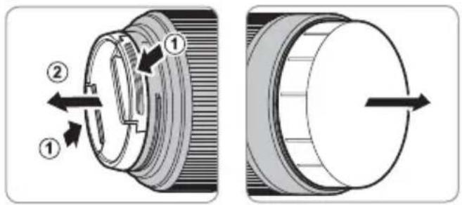 FUJIFILM XC 35mm f2.0 - Fjerning av dekselet - 1