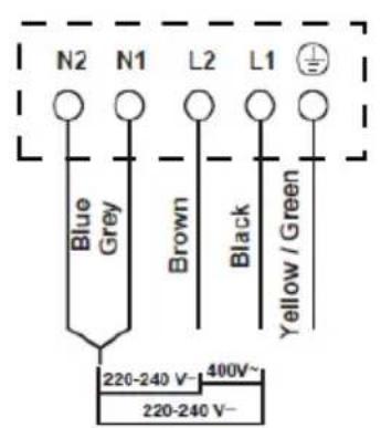 HOOVER HIES644DC - Collegare il piano alla corrente elerica - 4