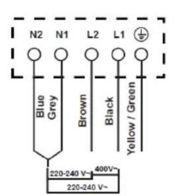 HOOVER HIES644DC - Priključitev kuhalne plošće na elektricno omrežje - 4