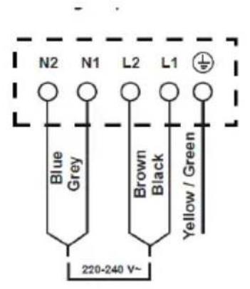 HOOVER HIES644DC - Priključitev kuhalne plošće na elektricno omrežje - 3