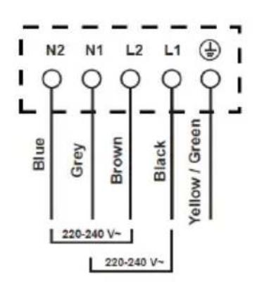HOOVER HIES644DC - Priključitev kuhalne plošće na elektricno omrežje - 5