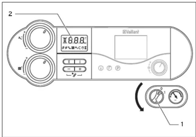 VAILLANT EcoCOMPACT VSC FR 2462C 170 - Buitenbedrijfstelling - 1