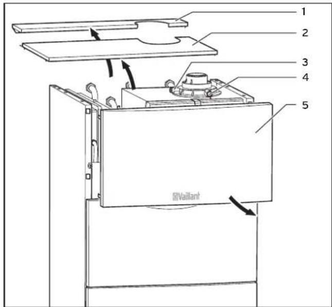 VAILLANT EcoCOMPACT VSC FR 2462C 170 - Mesures à réaliser lors du ramonage - 2